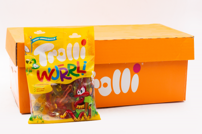 Мармелад жевательный Trolli Червячки Вуррли 200 гр