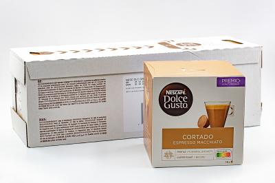 Кофе натуральный жареный молотый Nescafe Dolce Gusto Cortado Espresso Macciato 16 кап. 100,8 гр