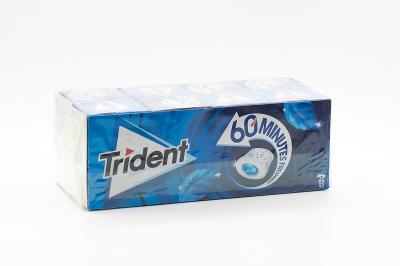 Жевательная резинка Trident без сахара со вкусом перечной мяты 22 гр