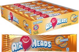 Жевательная конфета Airheads со вкусом Апельсина 15,6 гр