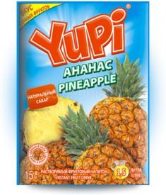 Растворимый напиток YUPI Ананас 15 грамм