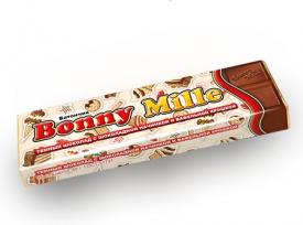 Батончик "BONNY MILLE" с шоколадной начинкой и вафельной крошкой 48 грамм