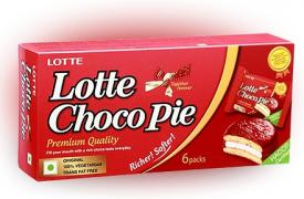 Lotte Сhoco Pie 168г