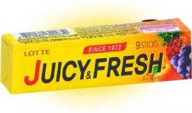 Жевательная резинка Lotte Juicy Fresh 26 гр