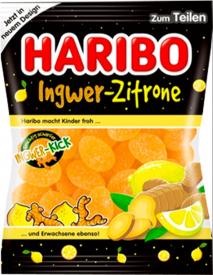 Мармелад жевательный Haribo Имбирный Лимон 160 гр