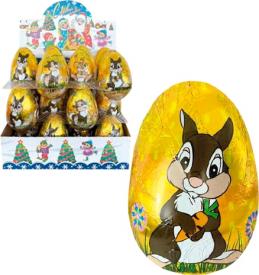 Яйцо из кондитерской глазури Шоколадная Компания Кролики с сюрпризом 50 гр