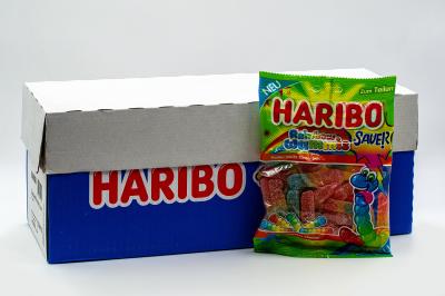 Мармелад жевательный Haribo Радужные червячки 160 гр