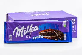 Молочный шоколад Milka With Oreo Cookies 300 гр