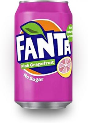 Напиток Fanta Pink Grapefruit Zero 0.33л