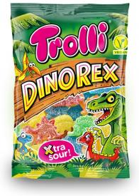 Жевательный мармелад "Dino Rex" супер кислые 200 грамм